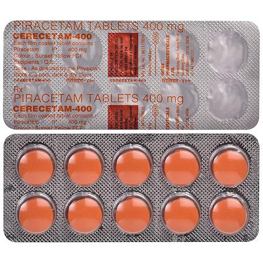 Cerecetam 400 Tablet 1*10 - Image 3