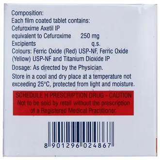 Ceroxim 250mg Tablet 1*10 - Image 5