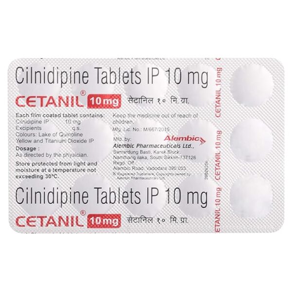 Cetanil 10mg Tablet 1*10 - Image 4