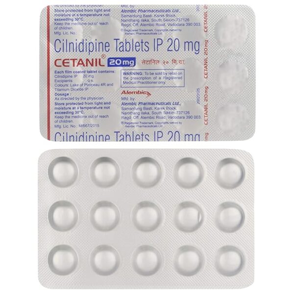 Cetanil 20mg Tablet 1*10 - Image 2