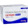 Cetanil 20mg Tablet 1*10