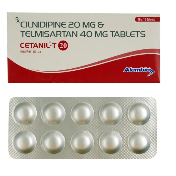 Cetanil T 20 Tablet 1*10 - Image 2