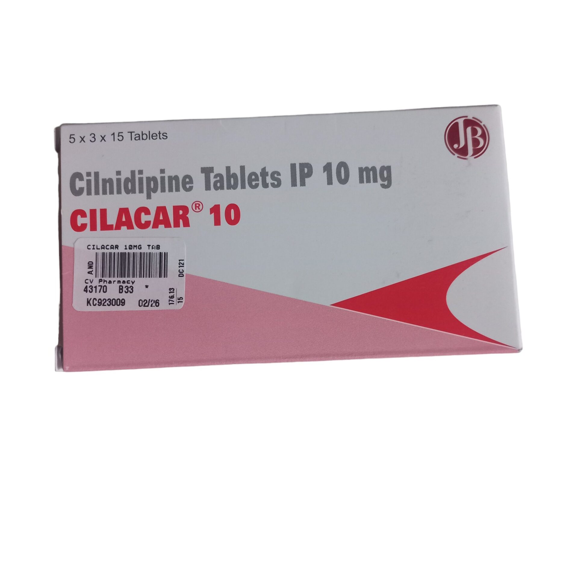 Cilacar 10 Tablet 1*15