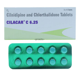 Cilacar C 6.25 Tablet 1*10