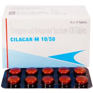 Cilacar-M 10/50 Tablet 1*10