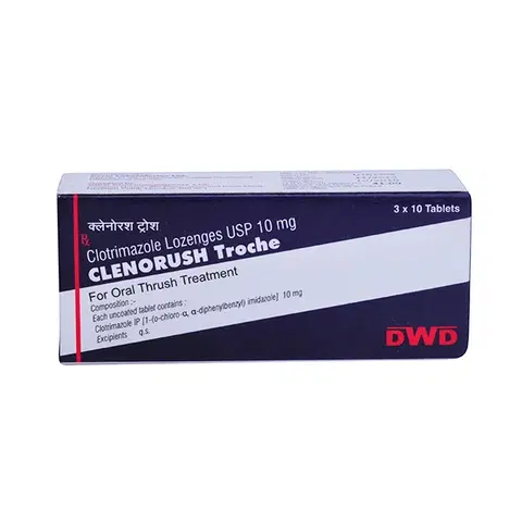 Clenorush Troche 10mg Tablet 1*10