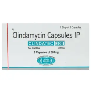 Clindatec 300mg Capsule 1*8