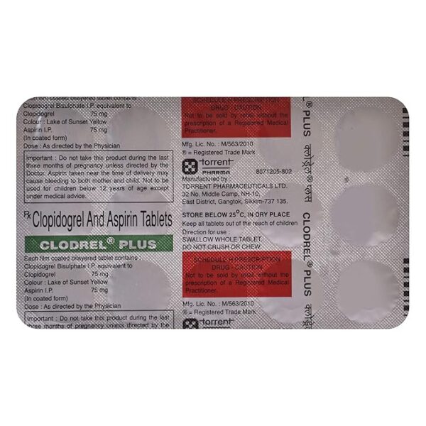 Clodrel Plus Tablet 1*10 - Image 4