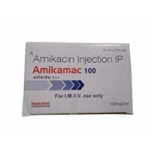 Amikamac 100 mg Injection 2 ml