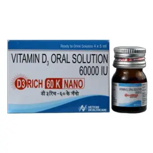 D3 Rich 60k Nano Solution 1*5 ml