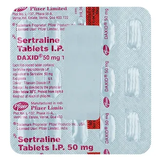 Daxid 50 mg Tablet 1*15
