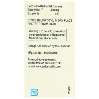 Doxolin 400mg Tablet 1*30 - Image 5