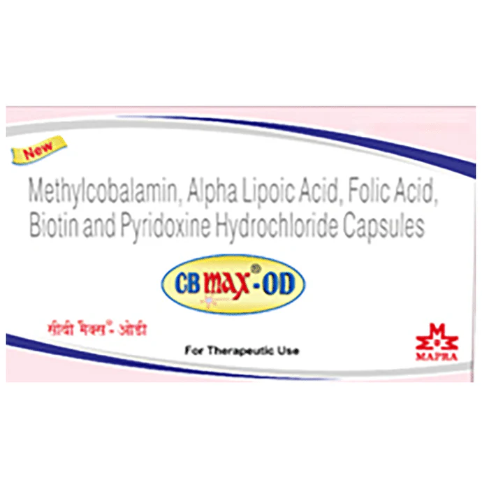 CB Max OD Tablet 1*10