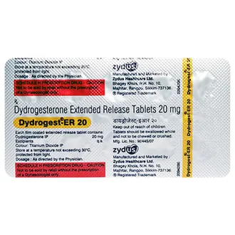 Dydrogest-ER 20 Tablet 1*10 - Image 5