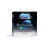 Durex Extra Time Condoms, 3 Count