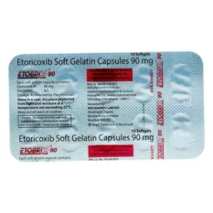 Etobrix 90mg Soft Gelatin Capsule 1*10