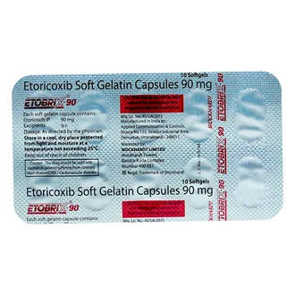 Etobrix 90mg Soft Gelatin Capsule 1*10