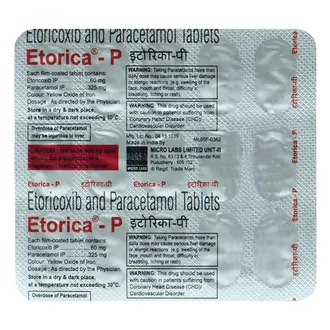 Etorica-P 60mg/325mg Tablet - Image 3