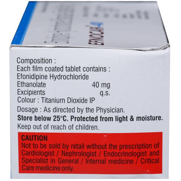 Efnocar 40 Tablet 1*10 - Image 2
