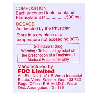 Ethasyl 500 Tablet 1*10 - Image 3