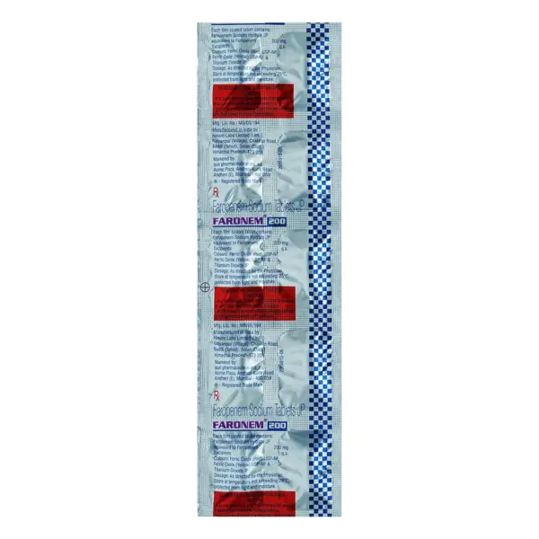Faronem 200 Tablet 1*10 - Image 4