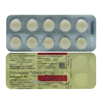Febuxor 40 mg Tablet (10 Tab)