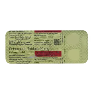 Febuxor 40 mg Tablet (10 Tab) - Image 3