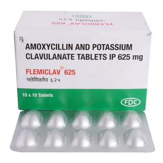 Flemiclav 625 mg Tablet 1*10