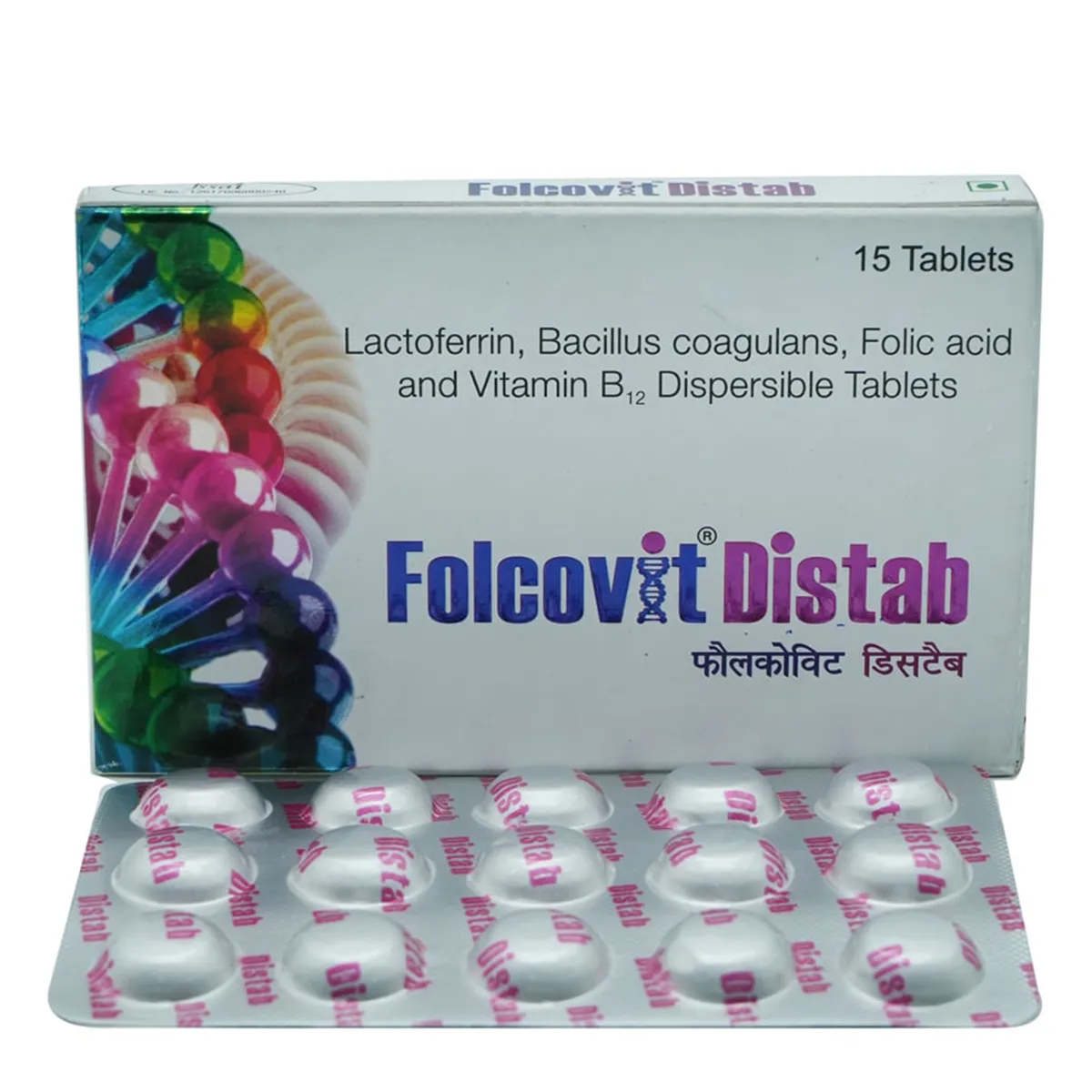 Folcovit Distab 15 Tablets