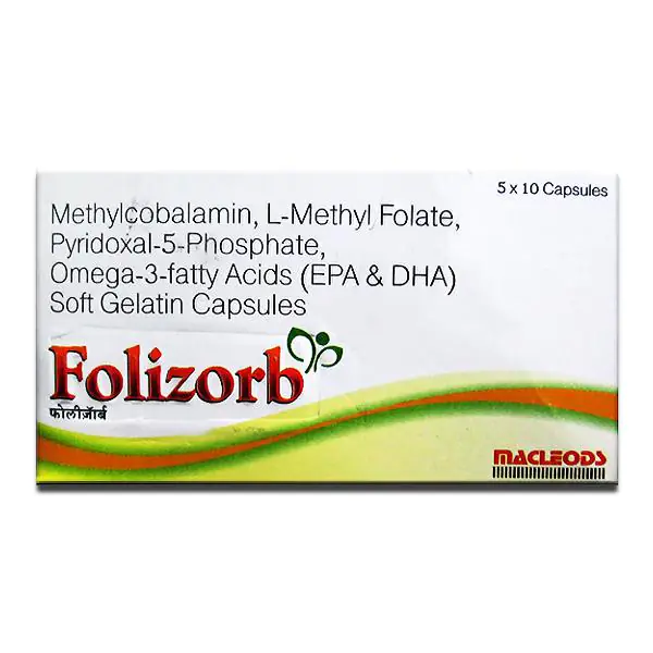 Folizorb Soft Gelatin Capsule 1*15