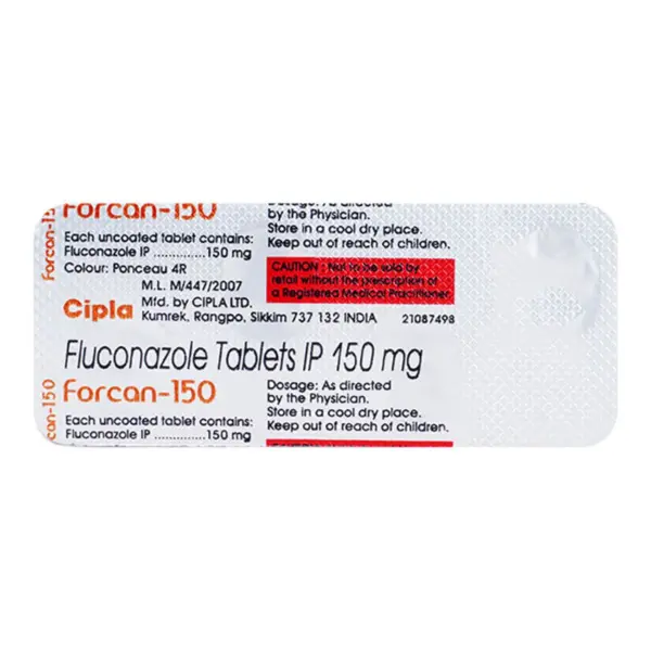 Forcan 150 Tablet 1*4 - Image 4