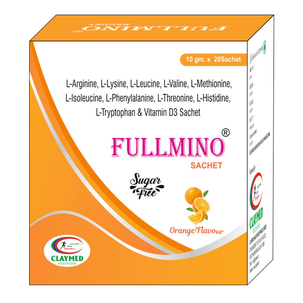 Fullmino Orange Flavour Sachet 10 gm