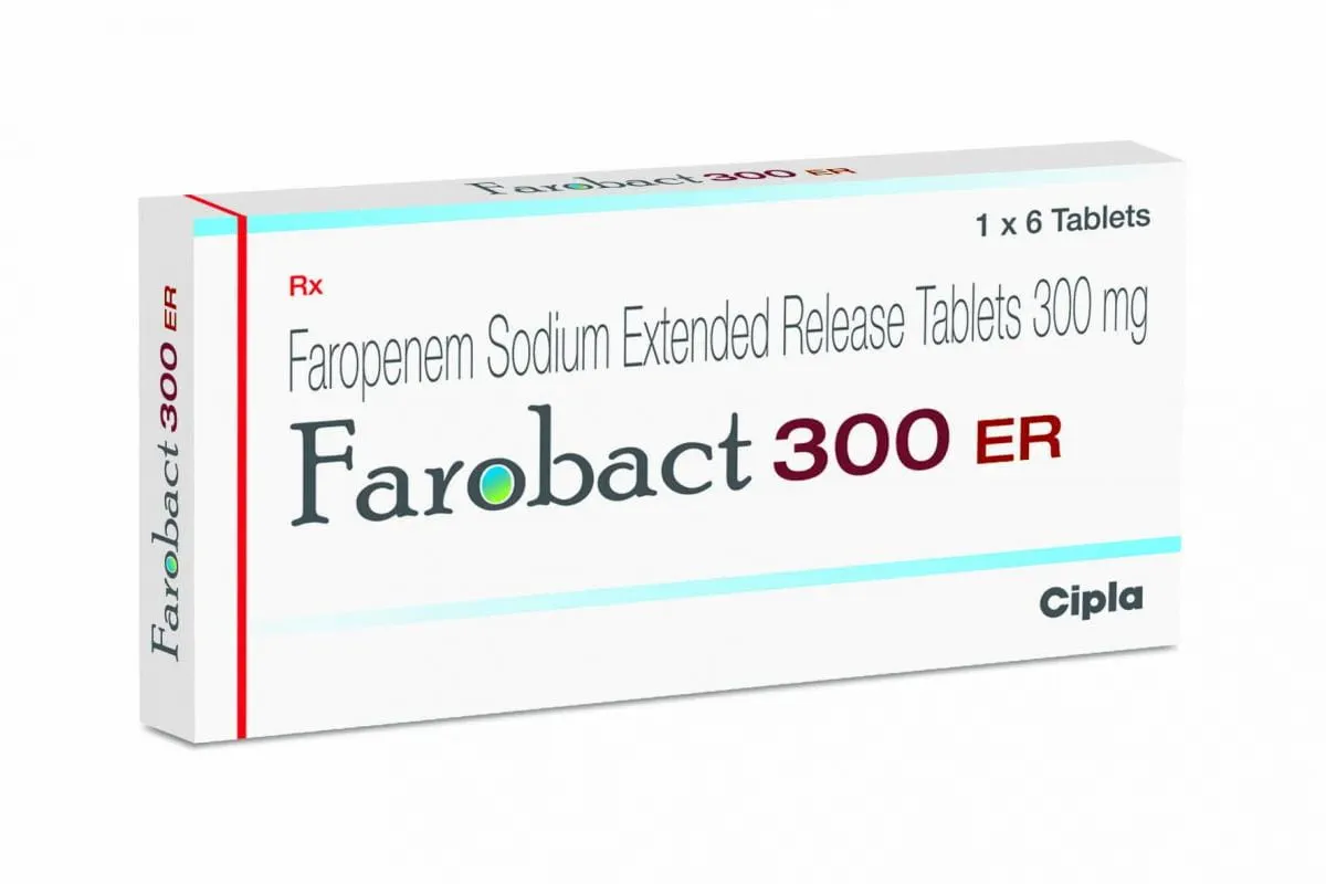 Farobact 300mg Tablet ER