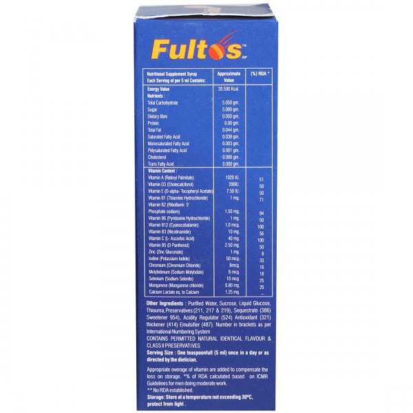 Fultos RF Syrup 100 ml - Image 4