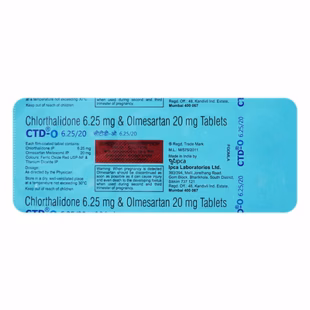 Ctd O 6.25/20 Tablet 1*10