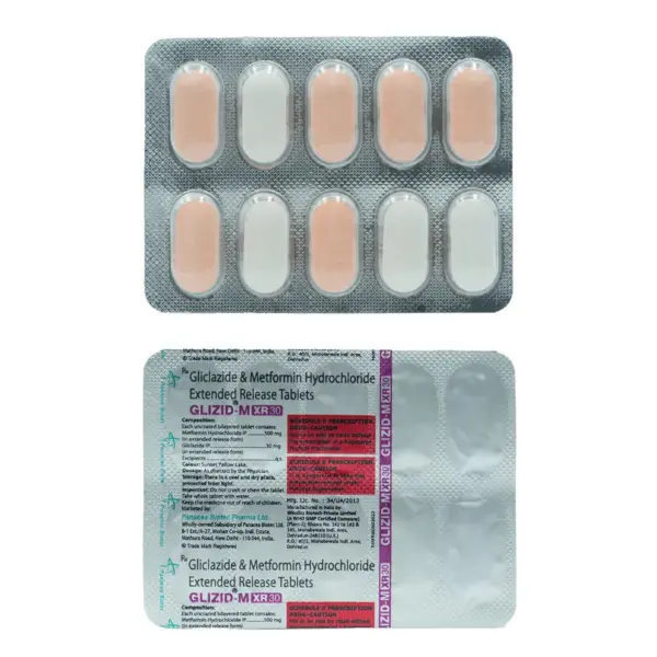 Glizid-M XR 30 Tablet - Image 2