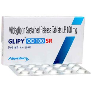 Glipy OD 100mg Tablet