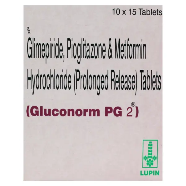 Gluconorm PG 2 Tablet - Image 4