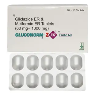 Gluconorm-Z XR Forte 60 Tablet