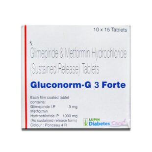 GlUcOnorm-G 3 Forte Tablet PR 1*15