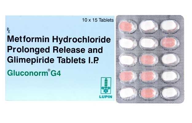 GlUcOnorm-G 4 Tablet PR 1*15 - Image 2