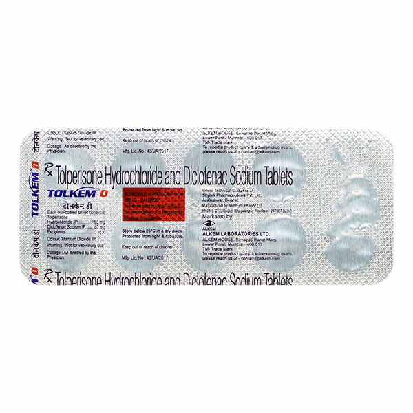 Tolkem-D 150mg/50mg Tablet - Image 4