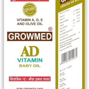 Growmed Ad Vitamin Baby Oil 500ml