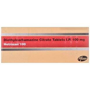 Hetrazan 100 Tablet 1*30
