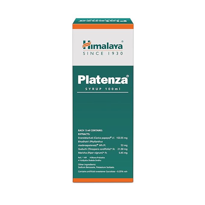 Himalaya Platenza Syrup  1*100ML - Image 2