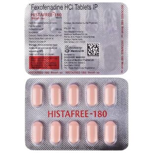 Histafree 180 Tablet 1*10