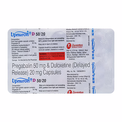 Upnuron-D 50/20 Capsule 1*10