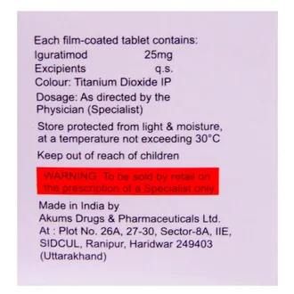 Igurati 25mg Tablet 1*10 - Image 4