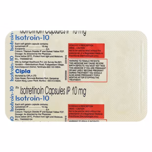 ISOTROIN-10mg 1*15 Cap