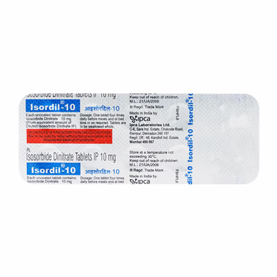 ISORDIL 10MG 1*10TAB - Image 2